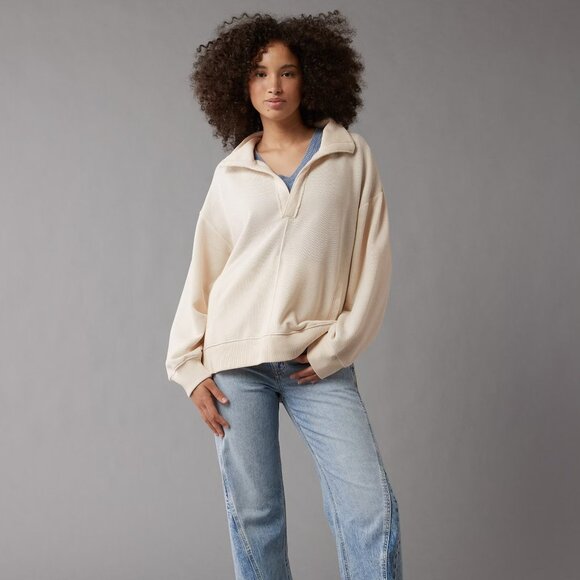 Oversized Big Hug Polo sweatshirt - Picture 2 of 4